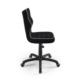 Ergonomická židle k psacímu stolu upravená na výšku 146-176,5 cm - černá, ENTELO