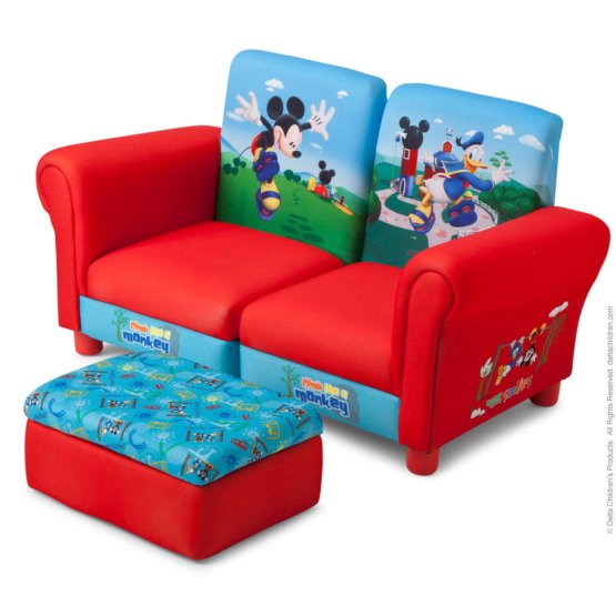 Třídílná sedačka Mickey Mouse