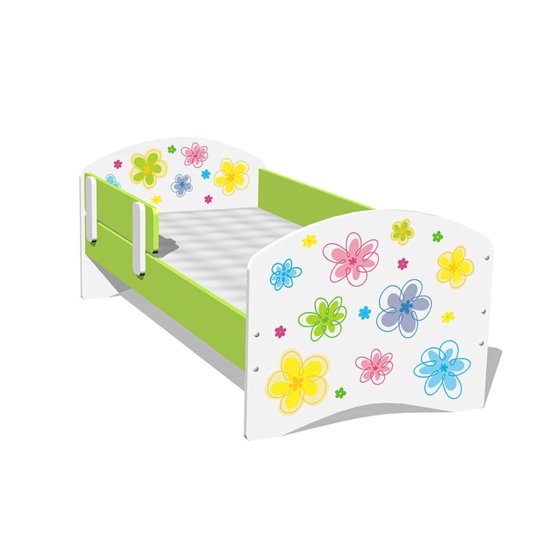 Dětská postel Květiny