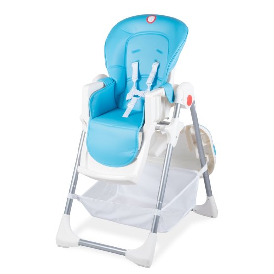 Dětská jídelní židlička LIONELO Linn Plus - modrá