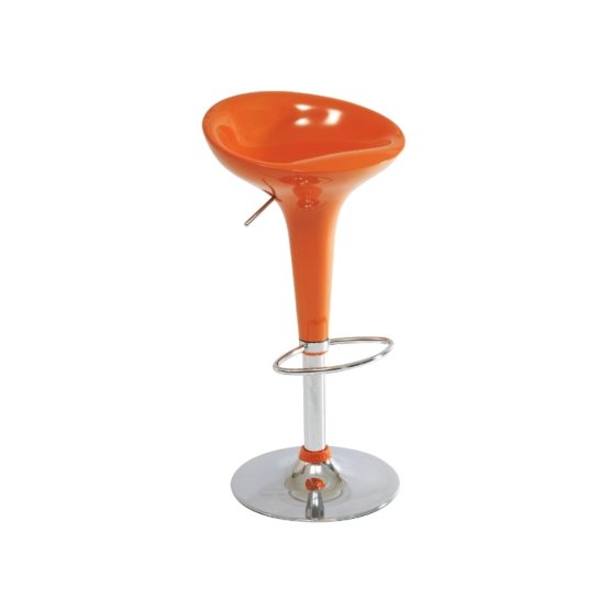 Barová židle Enzo L oranžová