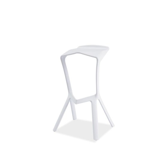 Barová židle VOLT bílá