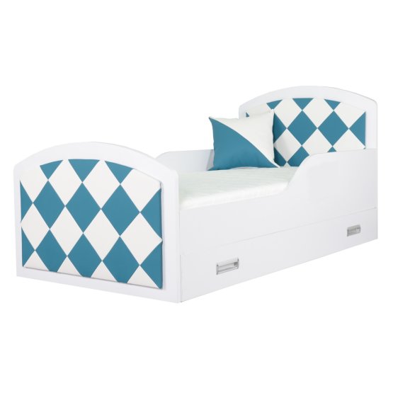 Dětská postel Fantasy Modrá 160x80 cm
