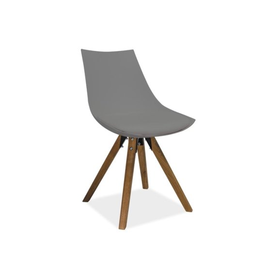 Jídelní židle LENOX buk/šedá