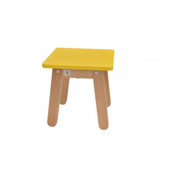 Dětská židle Woody Yellow