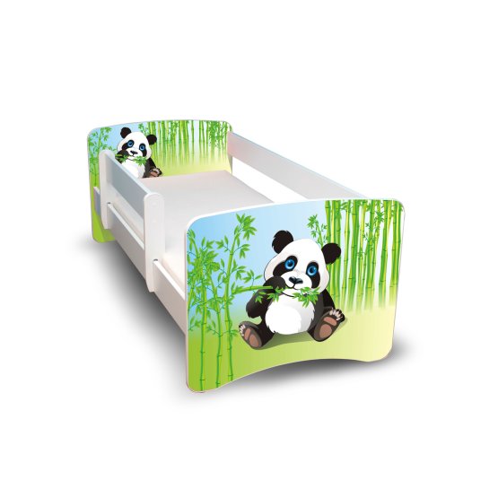 Dětská postel se zábranou - Panda