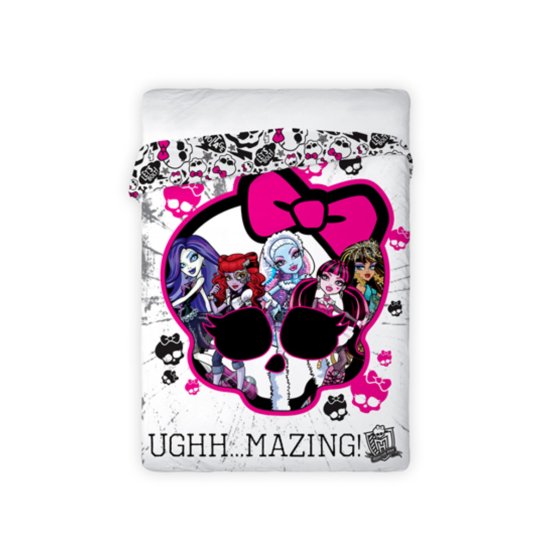 Dětský přehoz Monster High I + ZDARMA povlak na polštář Monster High