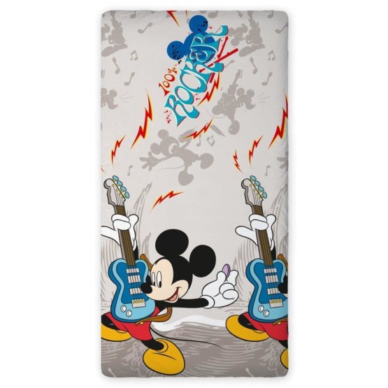 Bavlněné prostěradlo myšák Mickey