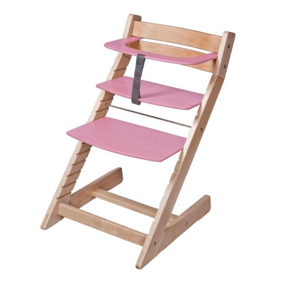Dětská rostoucí židle UNIZE - růžová
