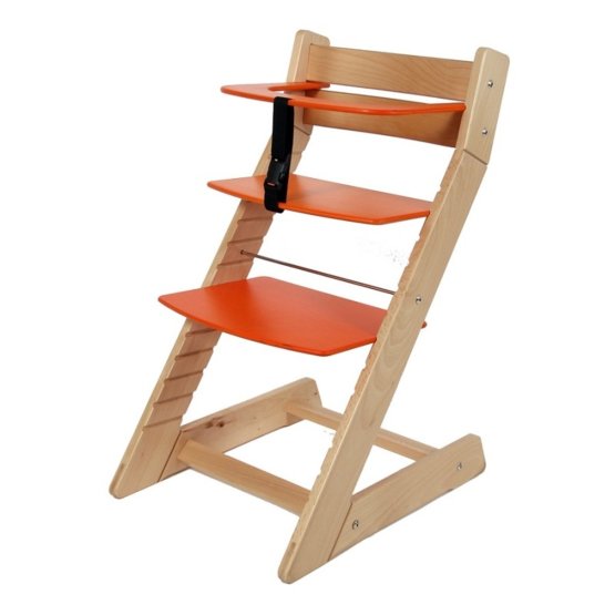 Dětská rostoucí židle UNIZE - oranžová