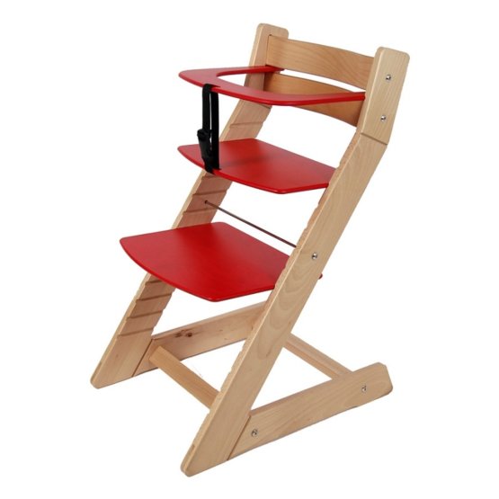 Dětská rostoucí židle UNIZE - červená