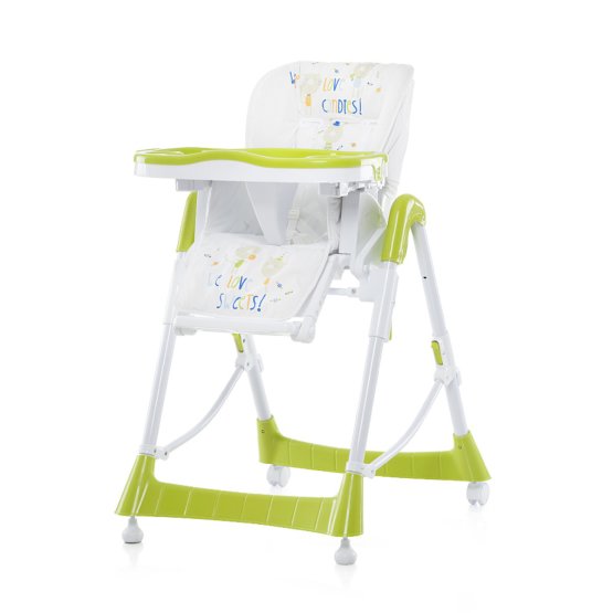 CHIPOLINO Dětská jídelní židlička  Comfort Plus - Lime