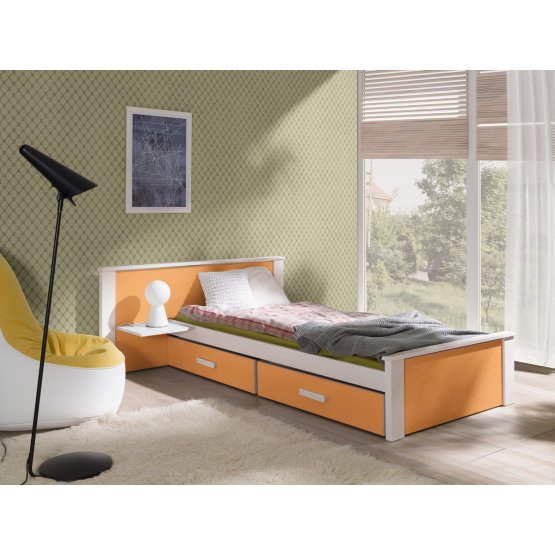Dětská postel Donald plus - oranžový