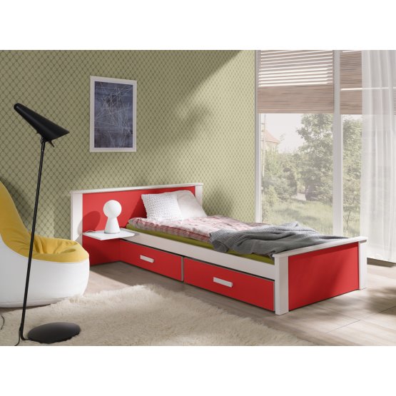 Dětská postel Donald plus - červená