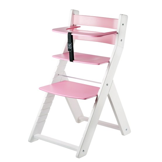 Dětská rostoucí židle LUCA - růžová