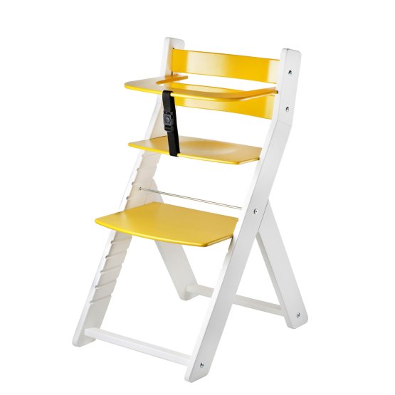 Dětská rostoucí židle LUCA - žlutá