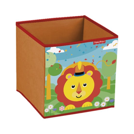 Dětský látkový úložný box Fisher Price Lion