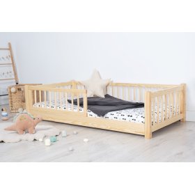 Dětská nízká postel Montessori Ourbaby - přírodní, Ourbaby®