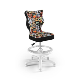 Dětská ergonomická židle k psacímu stolu upravená na výšku 119-142 cm - zvířátka, ENTELO