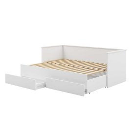 Rozkládací postel HELIOS 200x80 cm - bílá 