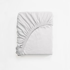 Bavlněné prostěradlo 140x70 cm - bílé, Frotti