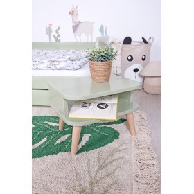 Noční stolek NELL- pastelově zelený, Ourbaby®