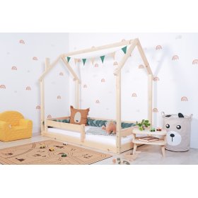 Dětská Montessori postel domeček Chimney - lakovaná , Ourbaby®