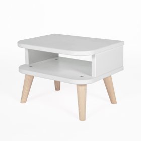 Noční stolek NELL - bílý, Ourbaby®