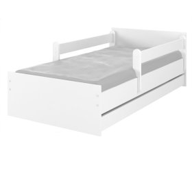 Dětská postel MAX 160x80 cm - bílá, BabyBoo