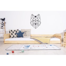 Dřevěná postel Sia - přírodní bez lakování , Ourbaby®