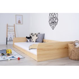 Dřevěná postel Sia - přírodní bez lakování , Ourbaby